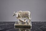 Cow with callf | 999 Pure silver Coating - Image 4