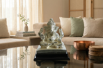 turned trunk Ganesha | 999 Pure Silver Coated Ganesha Statue