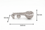 999 Silver Coated Veena Showpiece on Elegant Base - Image 5
