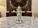Silfig 999 Pure Silver-Coated Ram Lalla Idol | Premium Balak Ram Statue with Bow & Arrow for Home Temple & Luxury Gifting