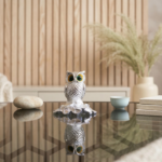Lakshmi coined Owl | 999 pure silver coating