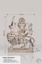 Durga Mata| 999 pure  silver coated - Image 3