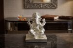 Mudi Ganesha Turned Trunk | 999 Pure Silver Coating - Image 2