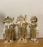 Silfig 999 Pure Silver-Coated Ram Darbar Idol Set | Premium Ram, Lakshman & Sita Parivar Murti for Home Temple & Luxury Gifting - Image 5