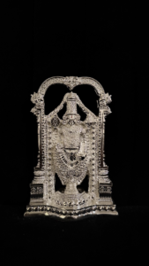 Tirupati Balaji Statue | 999 Pure Silver Coating - Image 2