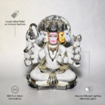 Panchmukhi Hanuman | 999 Pure Silver Coated - Image 4