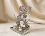 Silver Coated Hanuman Idol – Handcrafted Bajrangbali Statue for Pooja, Vastu, Home Decor - Image 5