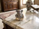 Silver Ganesha Idol, Modern Lord Ganpati Murti, Home Decor, Vastu, Handcrafted Figurine - Image 9