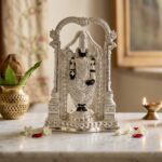 Handcrafted Silver Plated Lord Venkateswara Idol | Tirupati Balaji Murti for Home Temple & Luxury Decor | Elegant Spiritual Gift