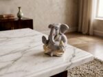 Silver Ganesha Idol, Modern Lord Ganpati Murti, Home Decor, Vastu, Handcrafted Figurine - Image 6