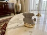 Silver Ganesha Idol, Modern Lord Ganpati Murti, Home Decor, Vastu, Handcrafted Figurine - Image 4