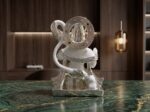 Silver Coated Hanuman Idol – Handcrafted Bajrangbali Statue for Pooja, Vastu, Home Decor - Image 4