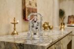 Handcrafted Silver Plated Lord Venkateswara Idol | Tirupati Balaji Murti for Home Temple & Luxury Decor | Elegant Spiritual Gift - Image 7